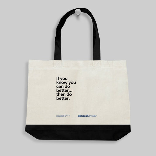 Be Better - Canvas Tote Bags