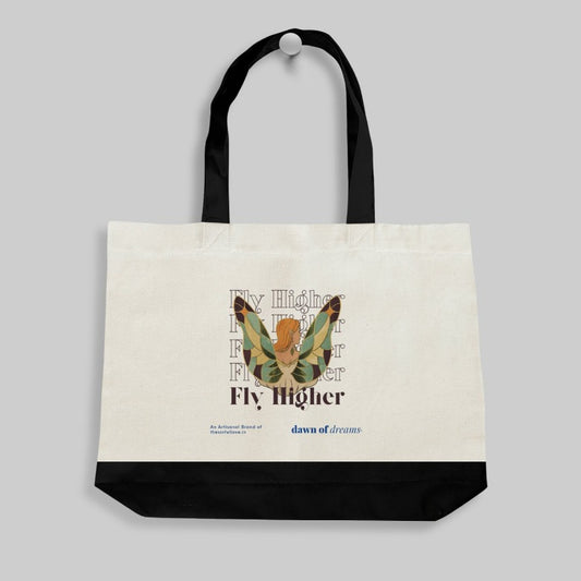 Fly Higher - Canvas Tote Bags